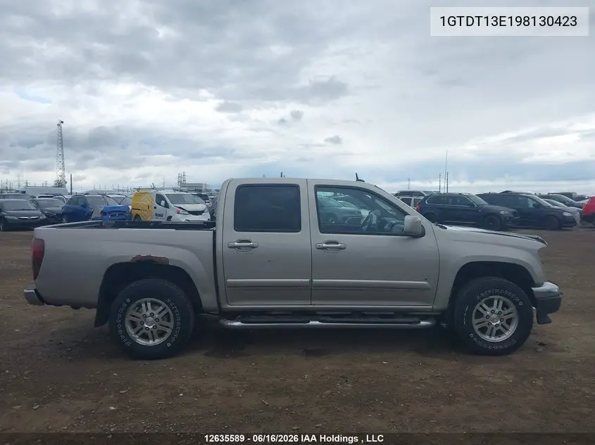 2009 GMC Canyon Sle VIN: 1GTDT13E198130423 Lot: 12635589