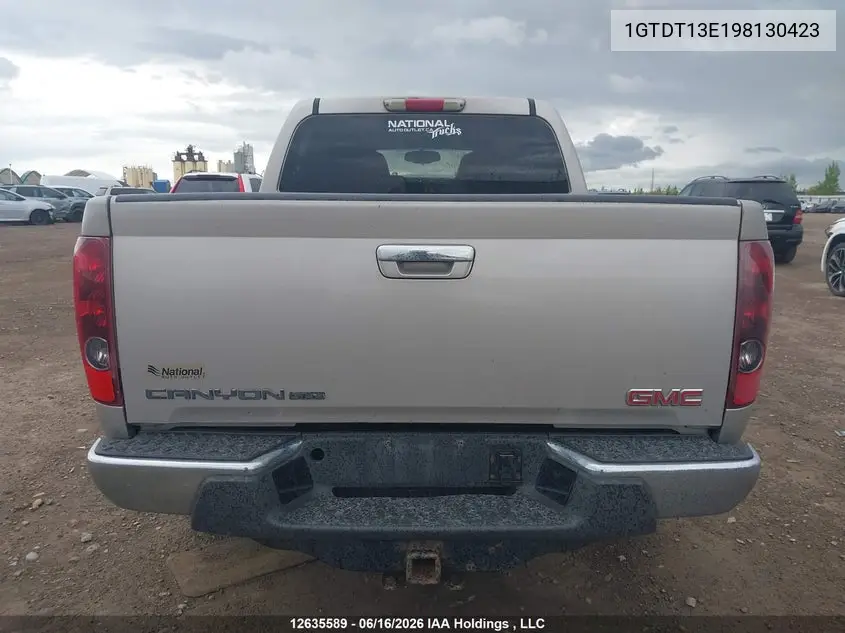 2009 GMC Canyon Sle VIN: 1GTDT13E198130423 Lot: 12635589