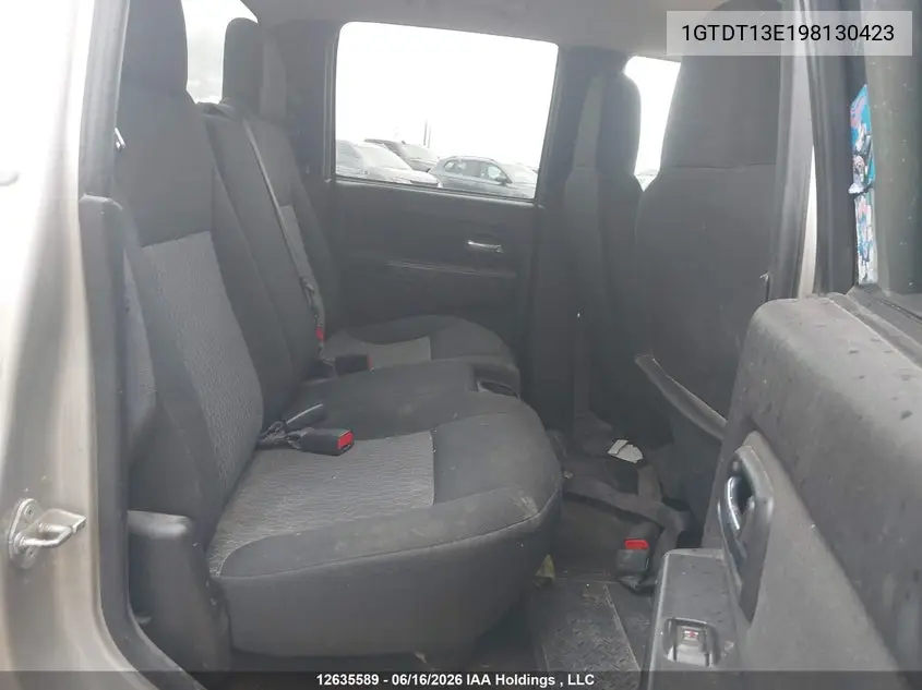 2009 GMC Canyon Sle VIN: 1GTDT13E198130423 Lot: 12635589