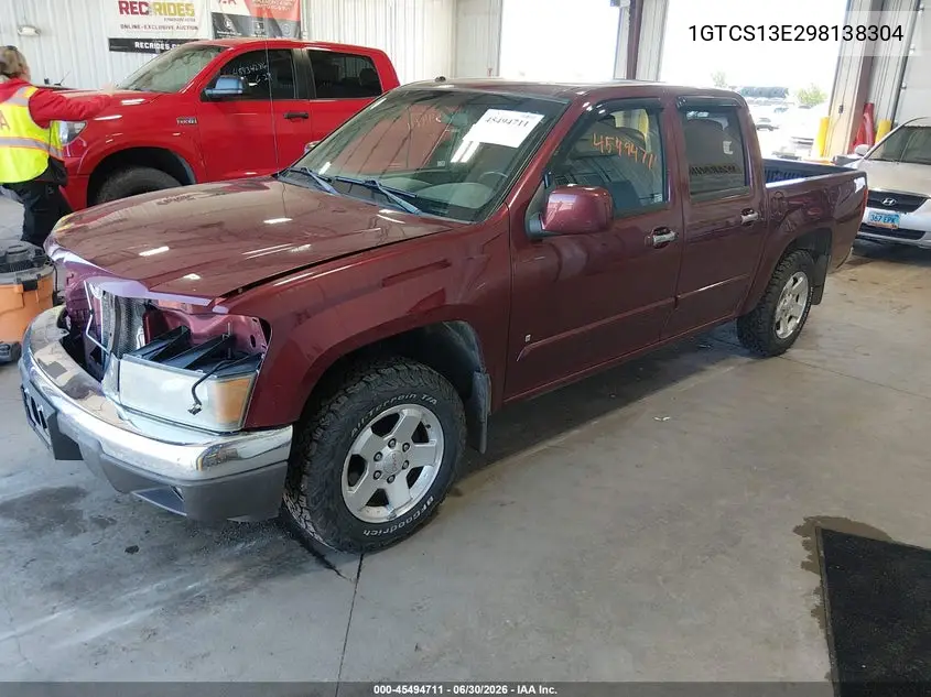 2009 GMC Canyon Sle1 VIN: 1GTCS13E298138304 Lot: 45494711