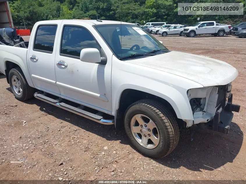 2009 GMC Canyon Sle2 VIN: 1GTCS13E498146209 Lot: 45533856