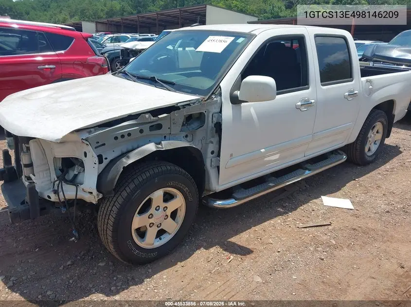 2009 GMC Canyon Sle2 VIN: 1GTCS13E498146209 Lot: 45533856