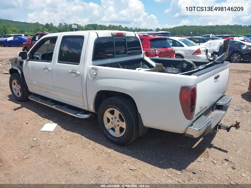 2009 GMC Canyon Sle2 VIN: 1GTCS13E498146209 Lot: 45533856