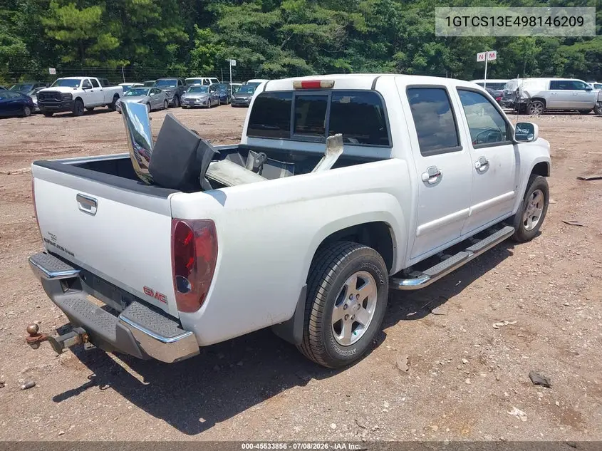 2009 GMC Canyon Sle2 VIN: 1GTCS13E498146209 Lot: 45533856