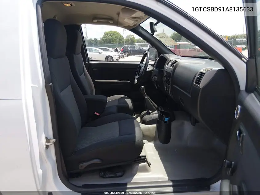 2010 GMC Canyon Work Truck VIN: 1GTCSBD91A8135633 Lot: 45542699
