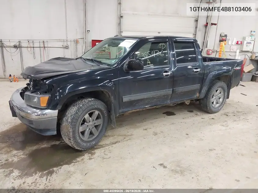 2011 GMC Canyon Sle1 VIN: 1GTH6MFE4B8103406 Lot: 45395426