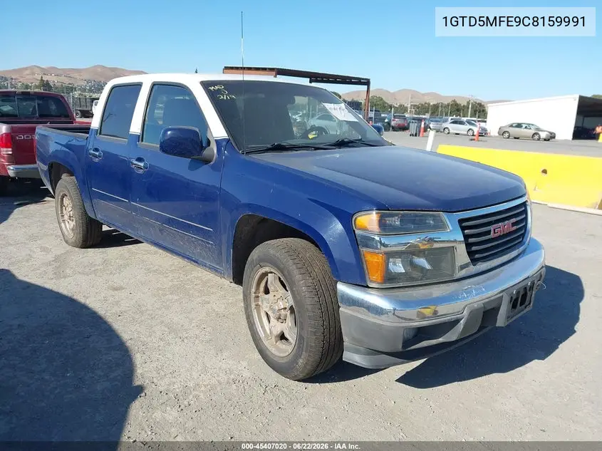 2012 GMC Canyon Sle1 VIN: 1GTD5MFE9C8159991 Lot: 45407020