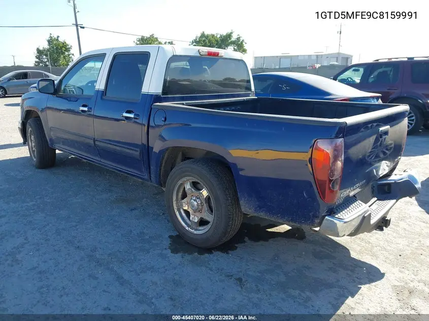 2012 GMC Canyon Sle1 VIN: 1GTD5MFE9C8159991 Lot: 45407020