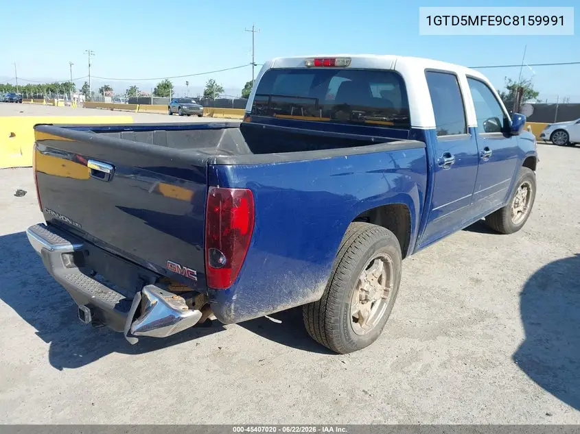 2012 GMC Canyon Sle1 VIN: 1GTD5MFE9C8159991 Lot: 45407020