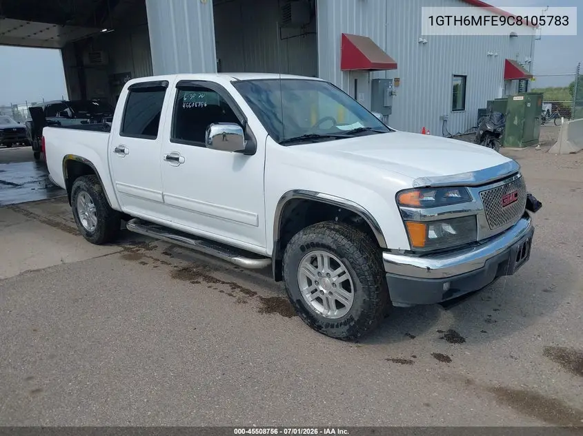2012 GMC Canyon Sle1 VIN: 1GTH6MFE9C8105783 Lot: 45508756