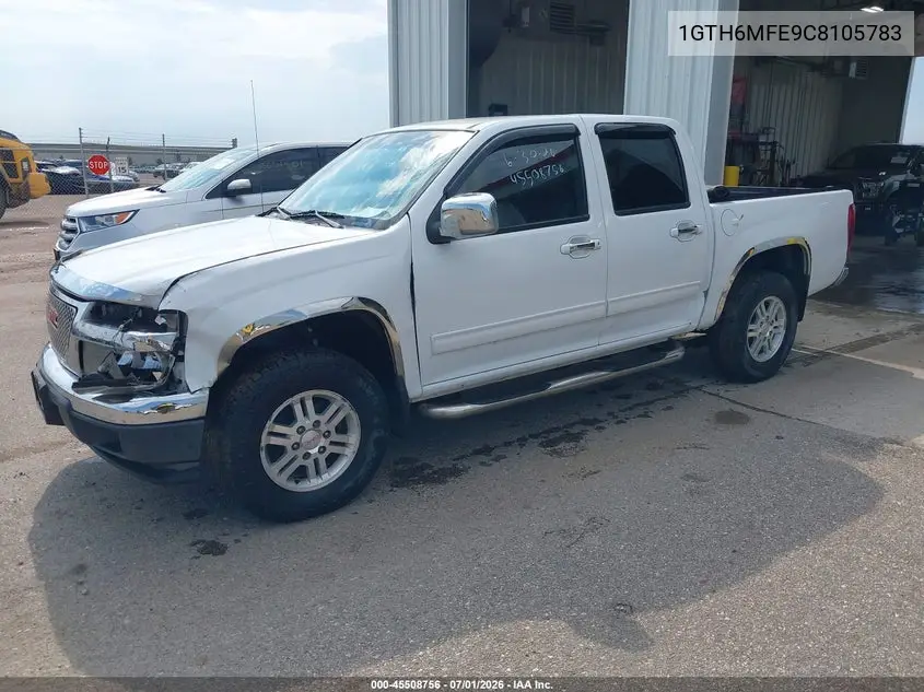 2012 GMC Canyon Sle1 VIN: 1GTH6MFE9C8105783 Lot: 45508756