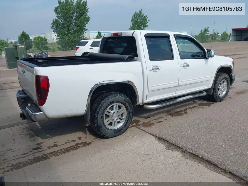 2012 GMC Canyon Sle1 VIN: 1GTH6MFE9C8105783 Lot: 45508756