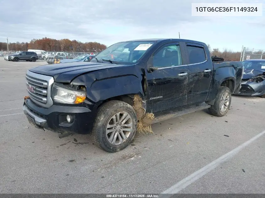1GTG6CE36F1149324 2015 GMC Canyon Slt