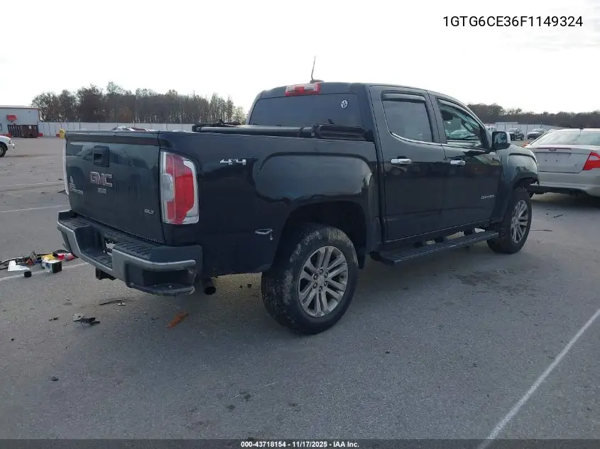 1GTG6CE36F1149324 2015 GMC Canyon Slt