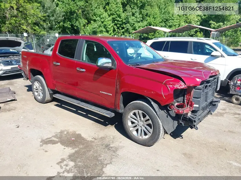 2015 GMC Canyon Slt VIN: 1GTG6CE38F1254821 Lot: 45432769