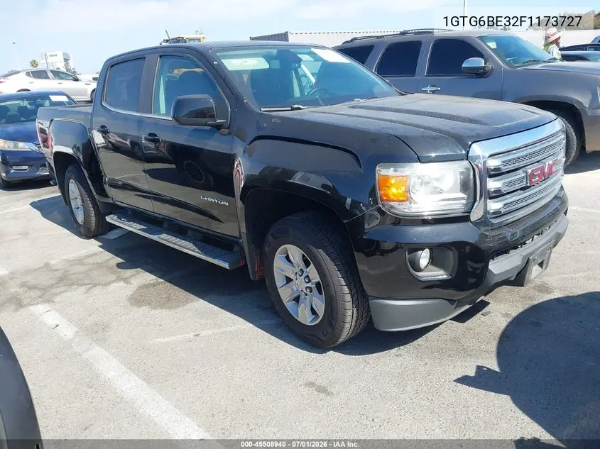 2015 GMC Canyon 4Wd Sle VIN: 1GTG6BE32F1173727 Lot: 45508940