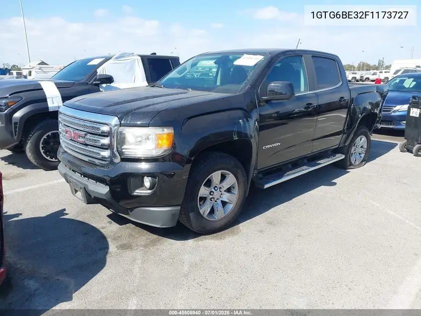 2015 GMC Canyon 4Wd Sle VIN: 1GTG6BE32F1173727 Lot: 45508940