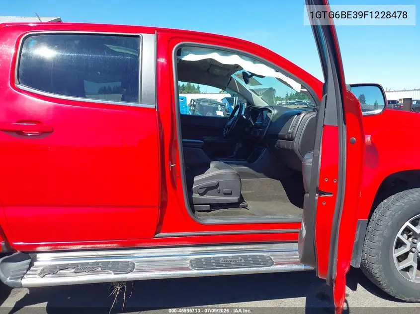 2015 GMC Canyon 4Wd Sle VIN: 1GTG6BE39F1228478 Lot: 45595713