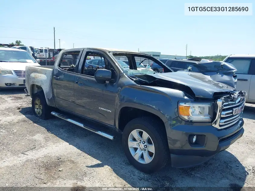 2016 GMC Canyon 2Wd Sle VIN: 1GTG5CE33G1285690 Lot: 45568034