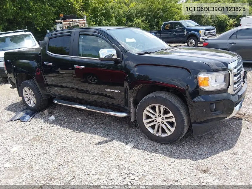 2016 GMC Canyon 4Wd Slt VIN: 1GTG6DE39G1123825 Lot: 45596968
