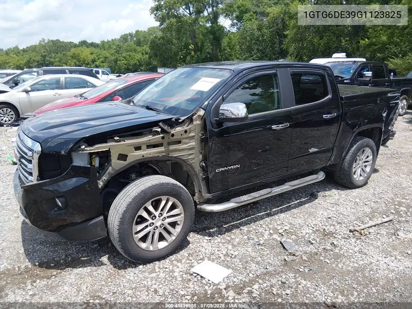 2016 GMC Canyon 4Wd Slt VIN: 1GTG6DE39G1123825 Lot: 45596968
