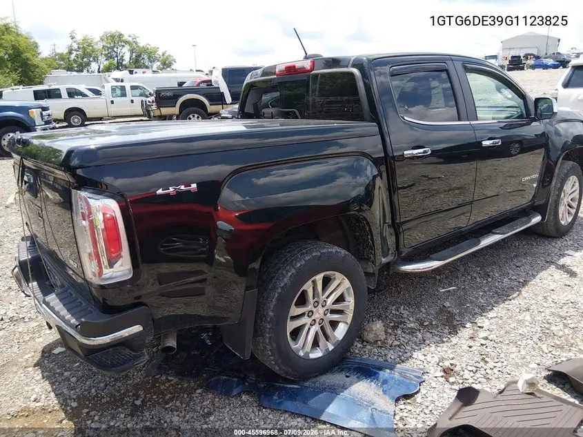 2016 GMC Canyon 4Wd Slt VIN: 1GTG6DE39G1123825 Lot: 45596968