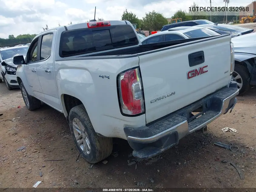 2016 GMC Canyon 4Wd Slt VIN: 1GTP6DE15G1352968 Lot: 45661978