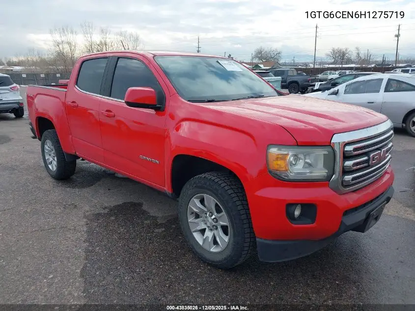 1GTG6CEN6H1275719 2017 GMC Canyon Sle