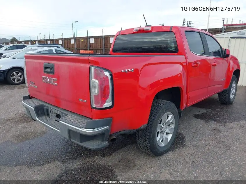 1GTG6CEN6H1275719 2017 GMC Canyon Sle