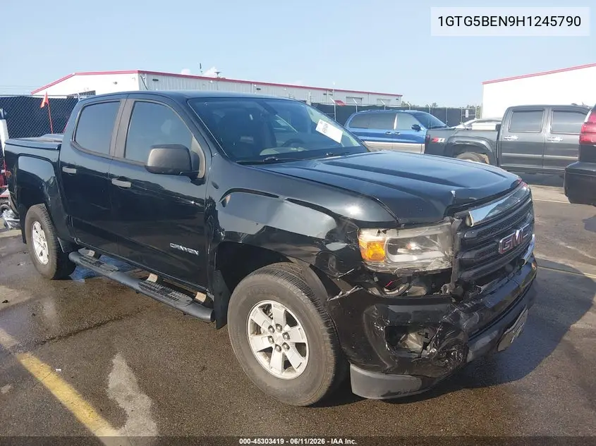 2017 GMC Canyon VIN: 1GTG5BEN9H1245790 Lot: 45303419