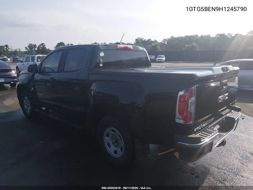2017 GMC Canyon VIN: 1GTG5BEN9H1245790 Lot: 45303419