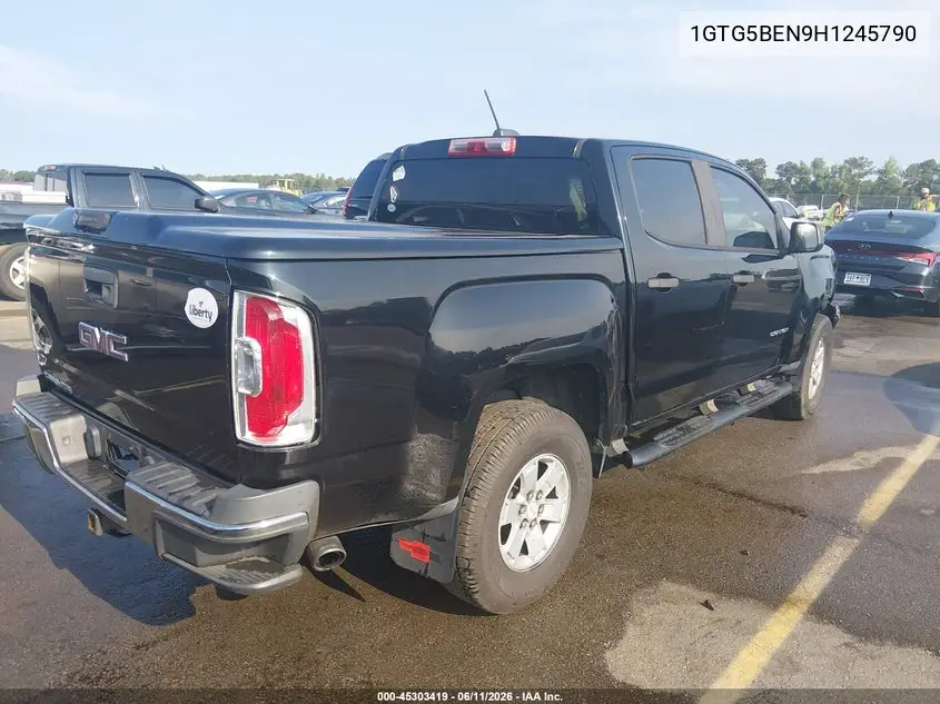 2017 GMC Canyon VIN: 1GTG5BEN9H1245790 Lot: 45303419
