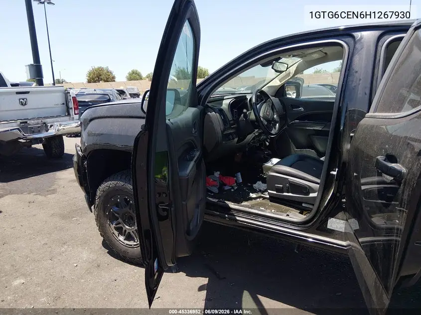 2017 GMC Canyon 4Wd Sle VIN: 1GTG6CEN6H1267930 Lot: 45336952