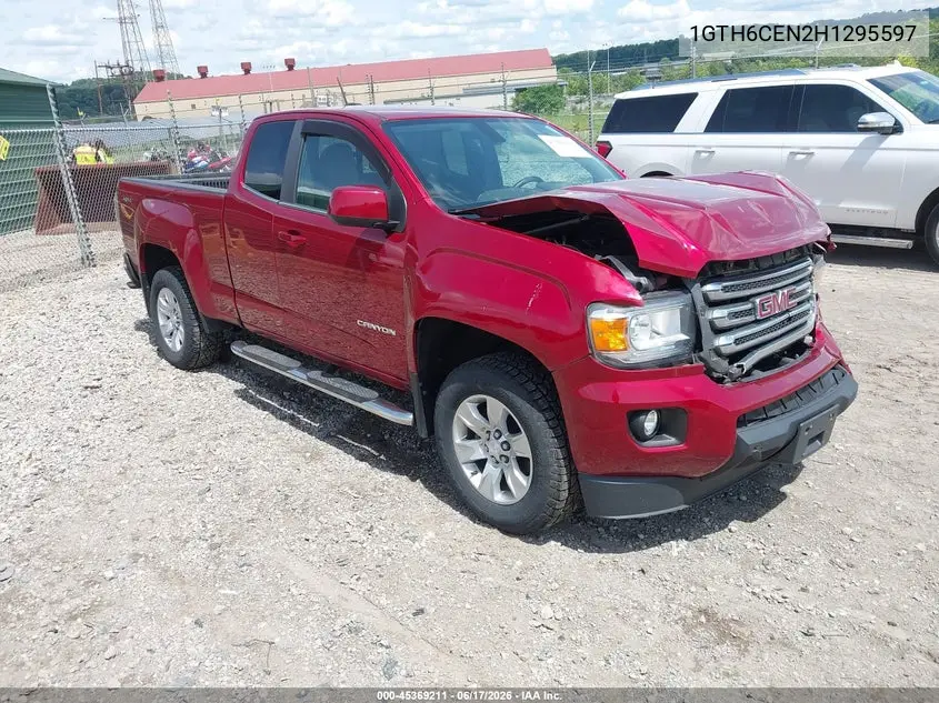 2017 GMC Canyon 4Wd Sle VIN: 1GTH6CEN2H1295597 Lot: 45369211