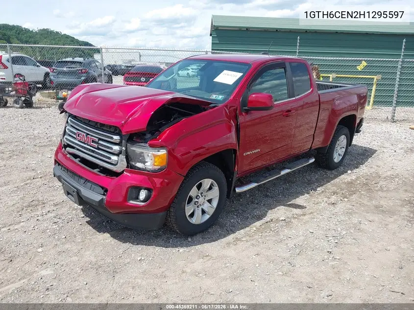 2017 GMC Canyon 4Wd Sle VIN: 1GTH6CEN2H1295597 Lot: 45369211