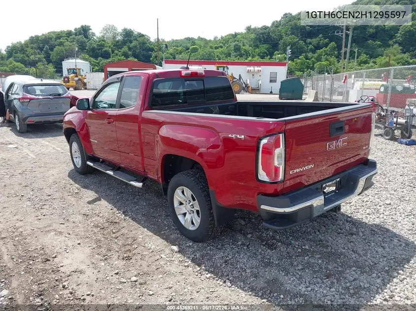 2017 GMC Canyon 4Wd Sle VIN: 1GTH6CEN2H1295597 Lot: 45369211