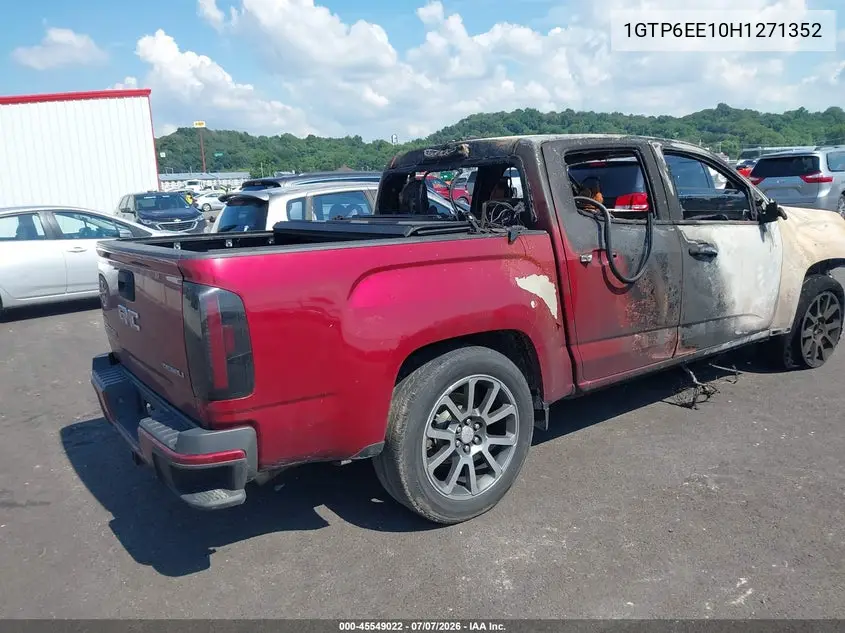 2017 GMC Canyon Denali VIN: 1GTP6EE10H1271352 Lot: 45549022