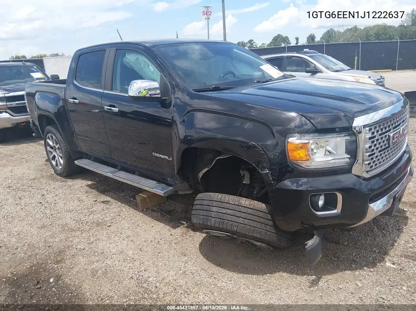 2018 GMC Canyon 4Wd Denali VIN: 1GTG6EEN1J1222637 Lot: 45421857