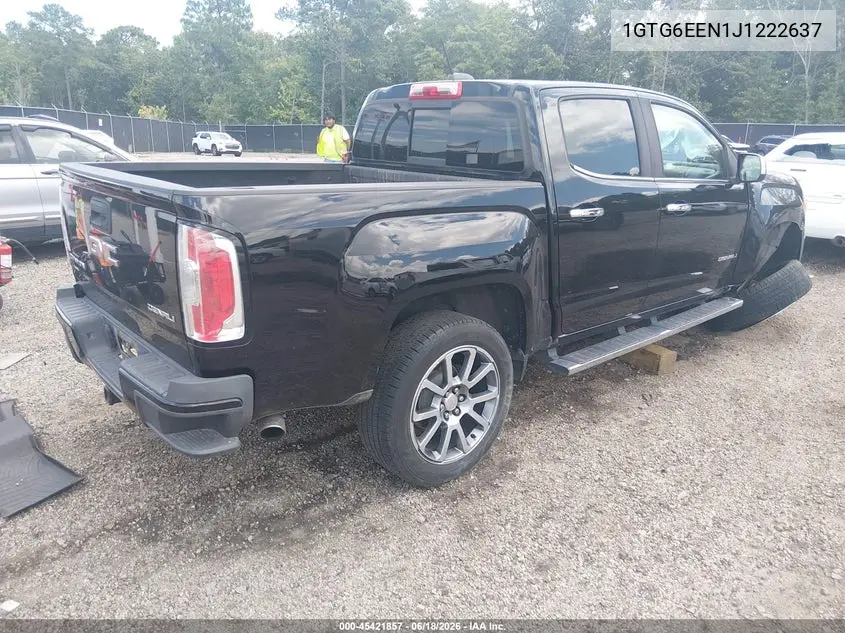 2018 GMC Canyon 4Wd Denali VIN: 1GTG6EEN1J1222637 Lot: 45421857