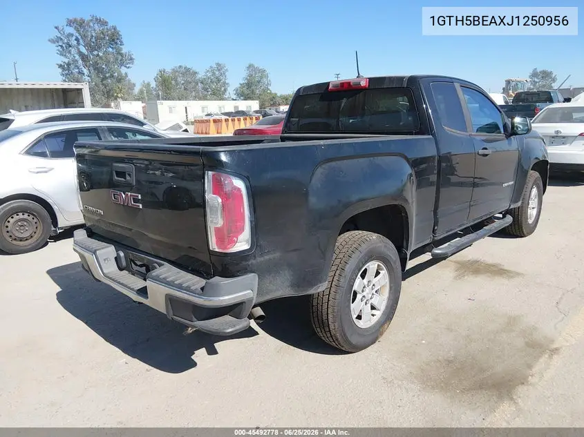 2018 GMC Canyon VIN: 1GTH5BEAXJ1250956 Lot: 45492778