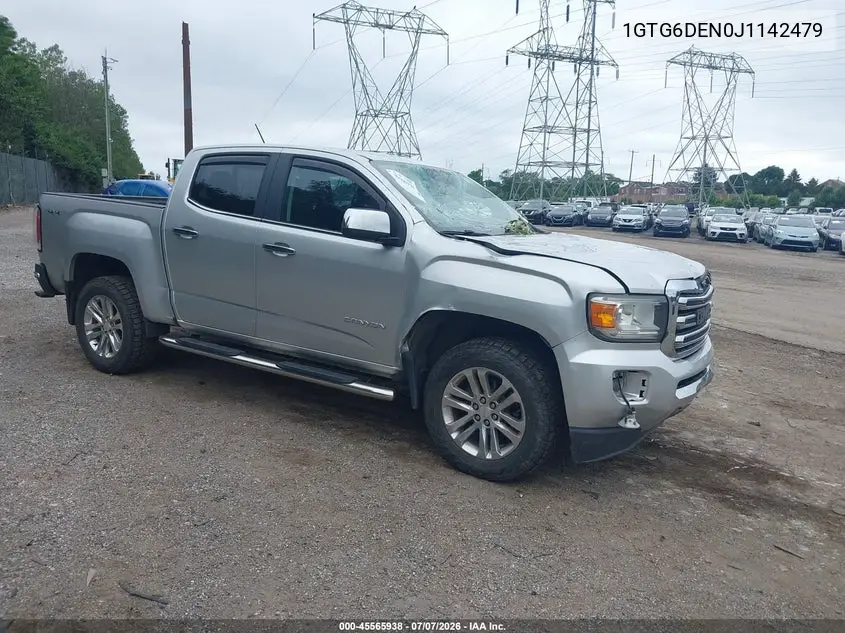 2018 GMC Canyon Slt VIN: 1GTG6DEN0J1142479 Lot: 45565938