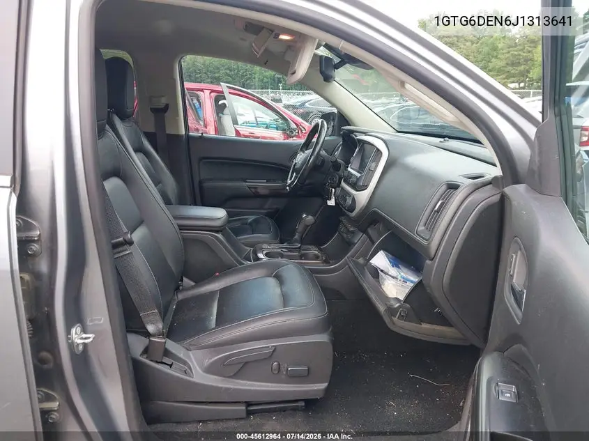2018 GMC Canyon Slt VIN: 1GTG6DEN6J1313641 Lot: 45612964