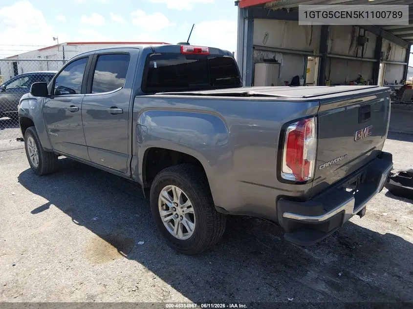 2019 GMC Canyon Sle VIN: 1GTG5CEN5K1100789 Lot: 45354967