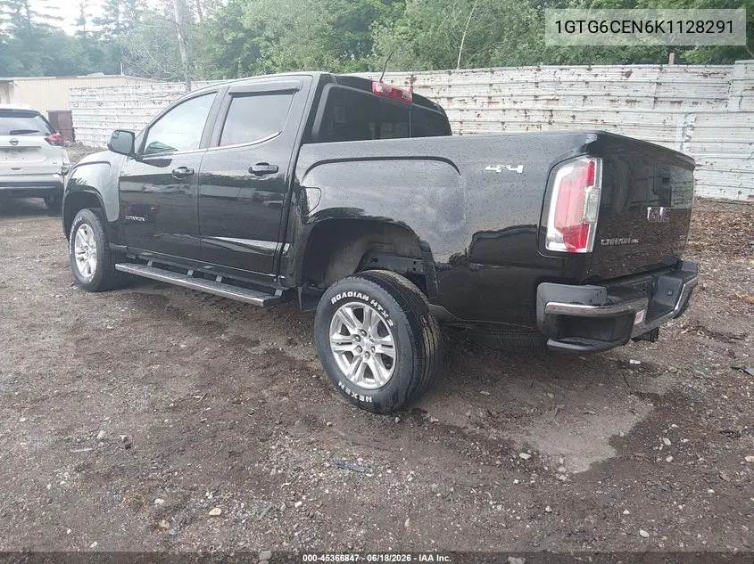 2019 GMC Canyon Sle VIN: 1GTG6CEN6K1128291 Lot: 45366847