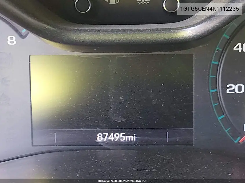 2019 GMC Canyon Sle VIN: 1GTG6CEN4K1112235 Lot: 45437450