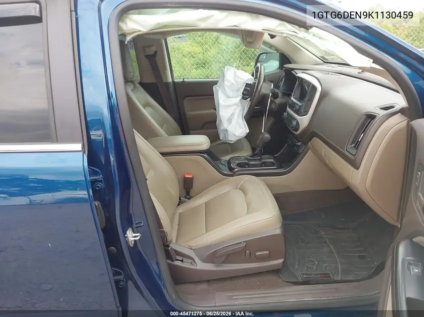 2019 GMC Canyon Slt VIN: 1GTG6DEN9K1130459 Lot: 45471275