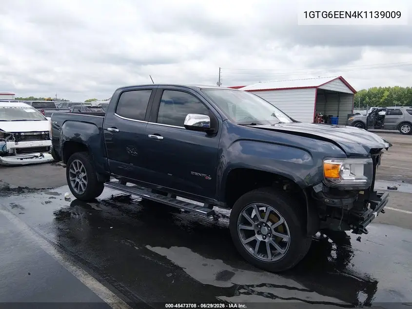 2019 GMC Canyon Denali VIN: 1GTG6EEN4K1139009 Lot: 45473708