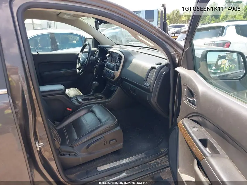 2019 GMC Canyon Denali VIN: 1GTG6EEN1K1114908 Lot: 45501605