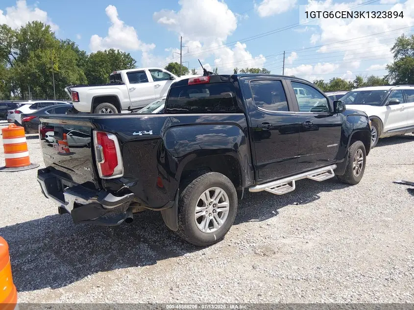 2019 GMC Canyon Sle VIN: 1GTG6CEN3K1323894 Lot: 45588206