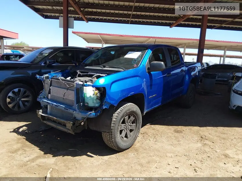 2020 GMC Canyon 2Wd Short Box VIN: 1GTG5BEA9L1177559 Lot: 45504205